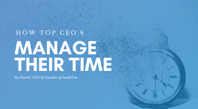 How Top CEOs Manage Their Time